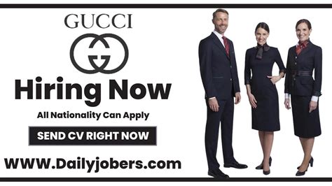 gucci crriere|gucci manufacturing careers.